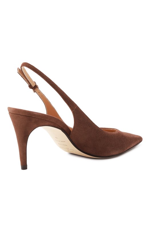 Замшевые туфли MVST by Sergio Rossi MVST B14260-SUEDE Коричневый  B14260-SUEDE Фото 5