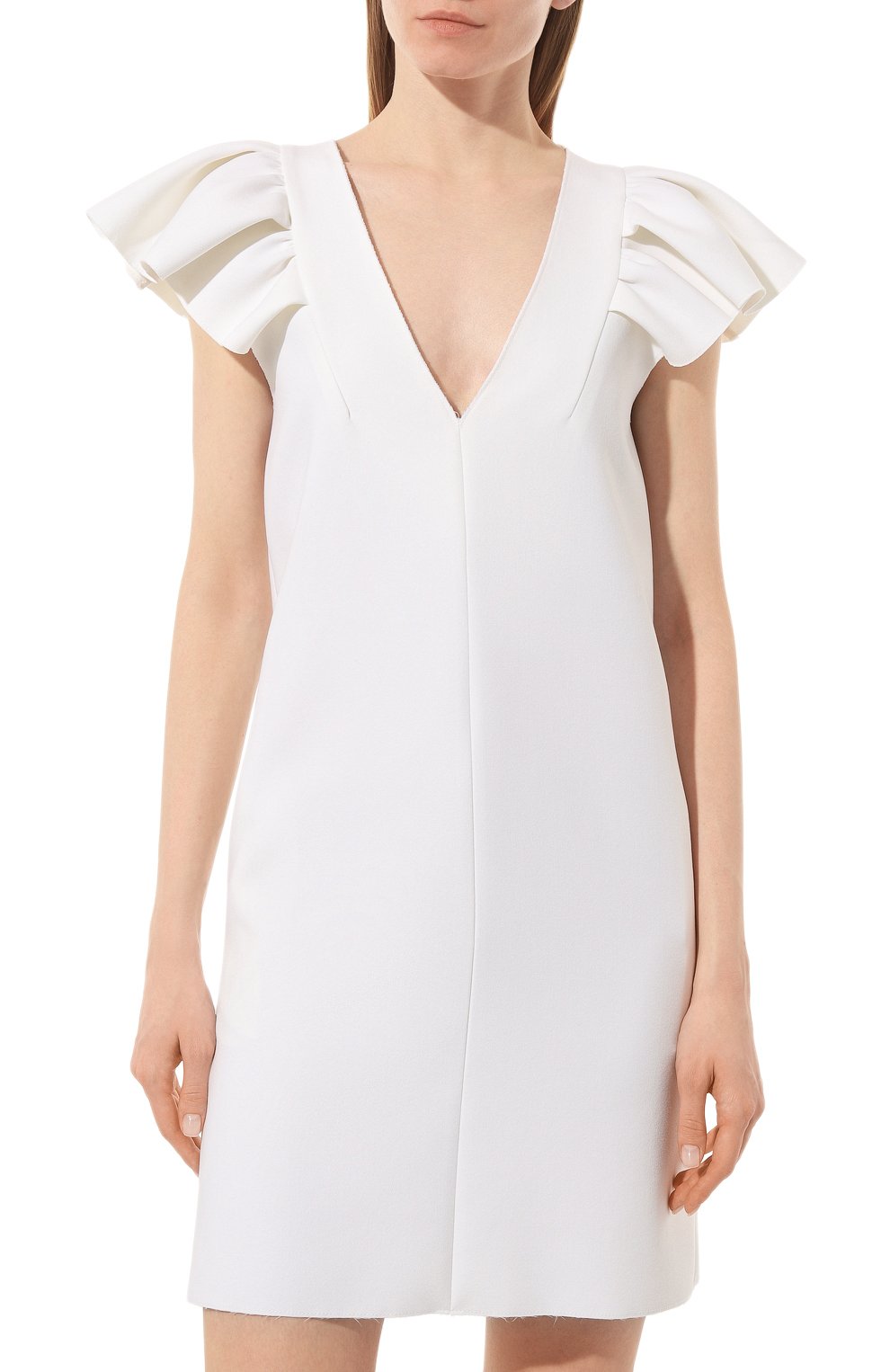 Платье MSGM белого цвета по цене 43150 руб., арт. 3441MDA185 237108, фото 3 Платье MSGM, арт. 3441MDA185 237108, фото 3