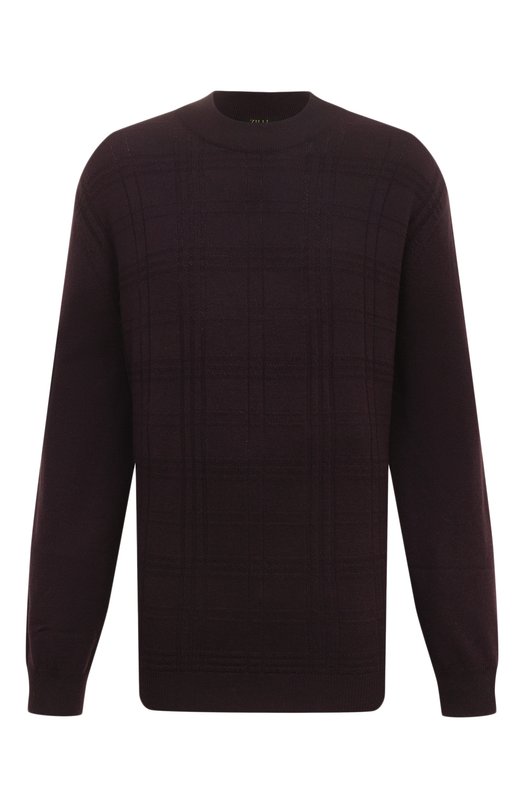 Кашемировый джемпер Zilli KZMN03M0300VCHE00/64 Бордовый KZMN03M0300VCHE00/64