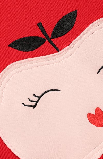 Удлиненный свитшот из хлопка SONIA RYKIEL ENFANT, арт. 20S1FL11, фото 3