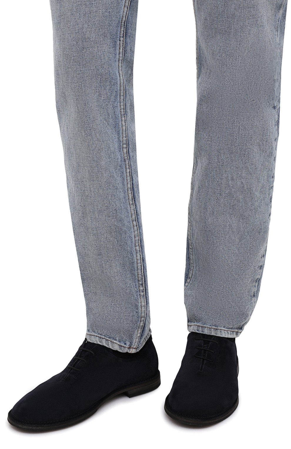 Замшевые оксфорды PANTANETTI, арт. 15305A/S0FFICE, фото 3