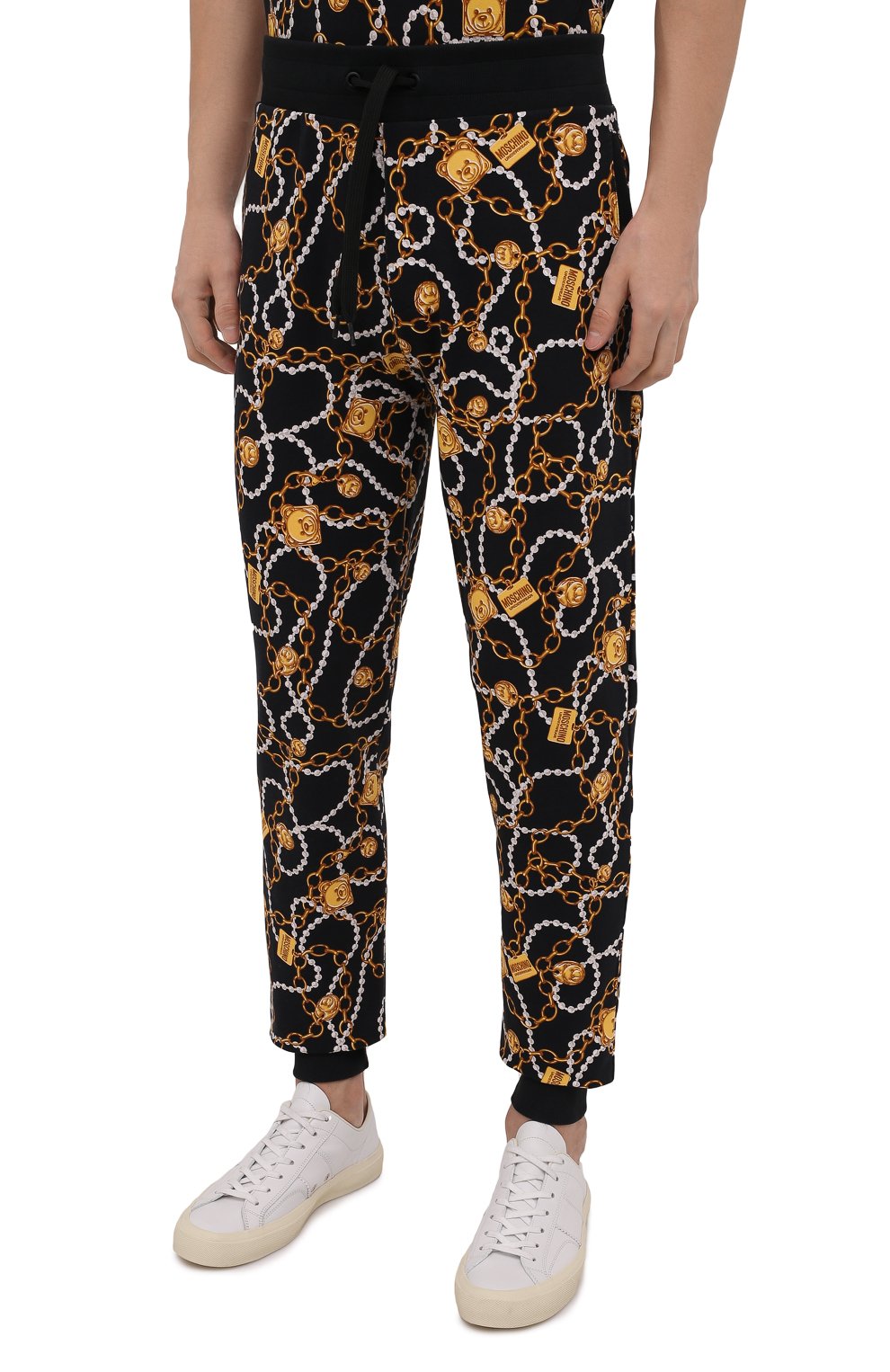 Хлопковые джоггеры MOSCHINO, арт. A4313/8108, фото 3