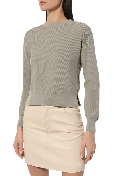 Хлопковый пуловер BRUNELLO CUCINELLI, арт. M1919B1299, фото 3