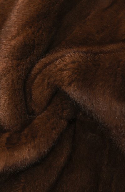 Меховой шарф из норки COLOR TEMPERATURE, арт. НШ-10/БН, фото 3