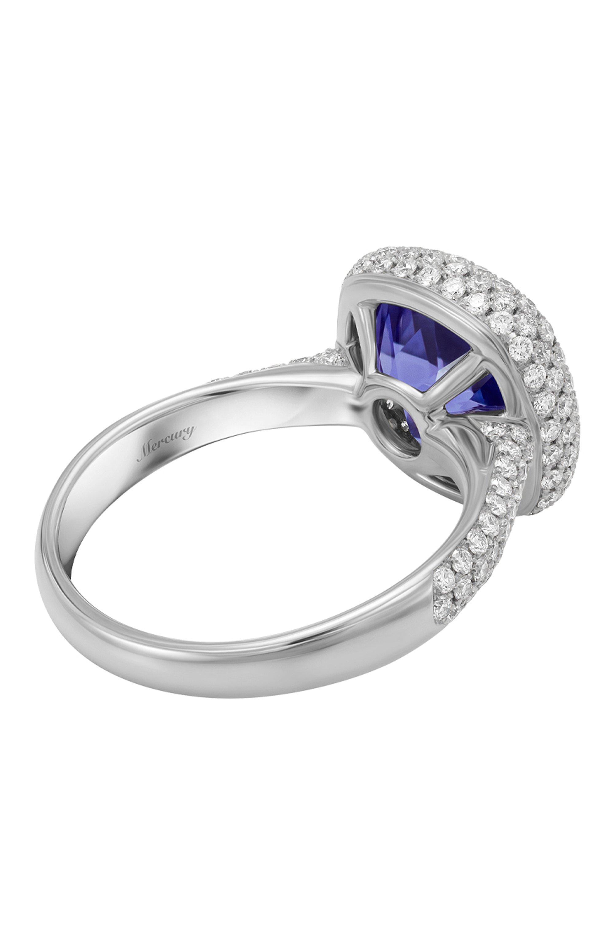 Кольцо MERCURY, арт. MR15245/WG/TANZ, фото 4