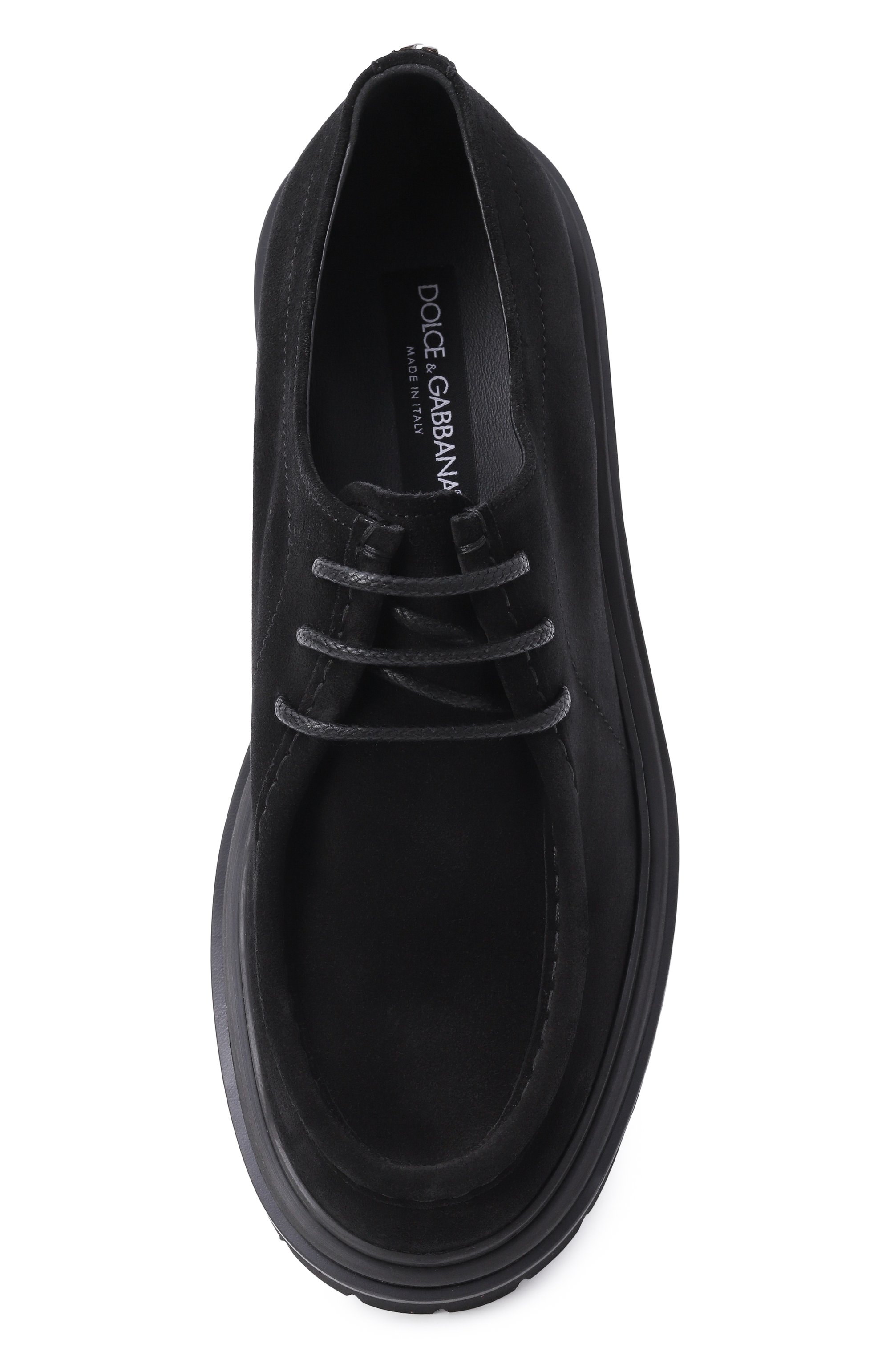 Замшевые дерби day classic DOLCE & GABBANA, арт. A10886/AT441, фото 6