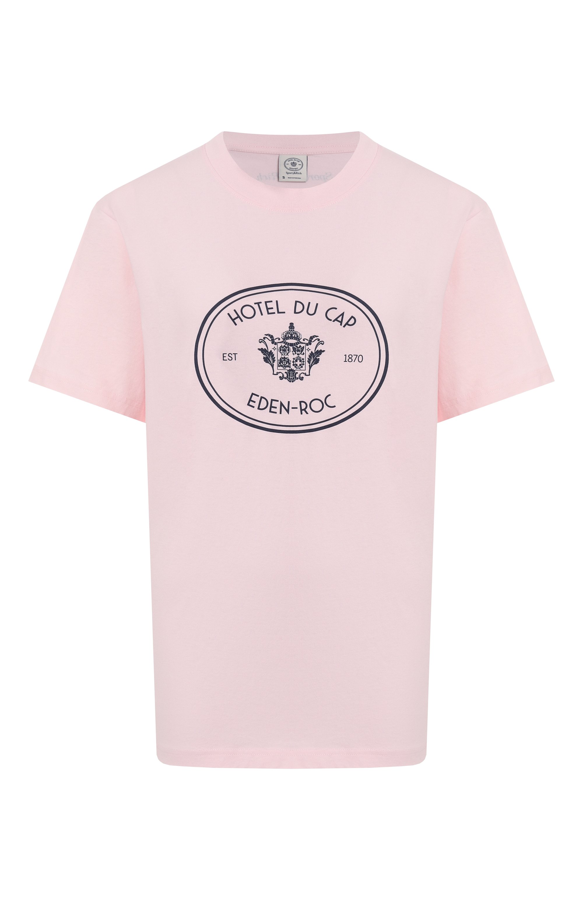 Хлопковая футболка sporty & rich x hotel du cap-eden-roc SPORTY AND RICH, арт. T004360666P140, фото 1