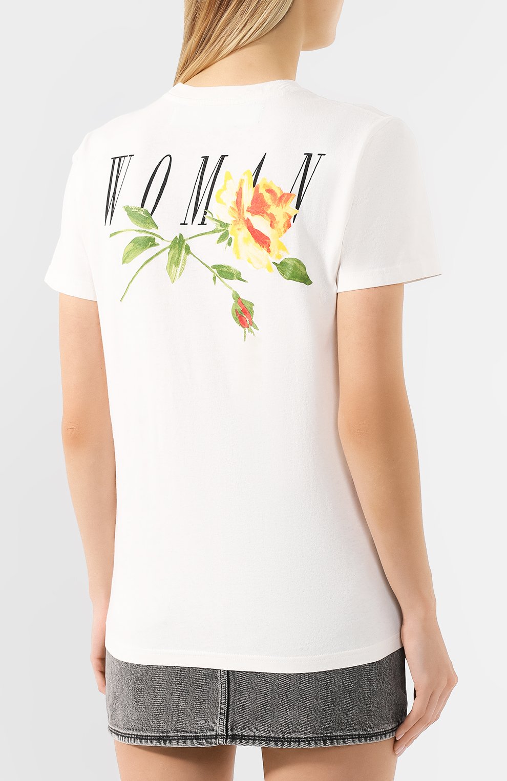 Хлопковая футболка OFF-WHITE, арт. 0WAA049S19B070600188, фото 4