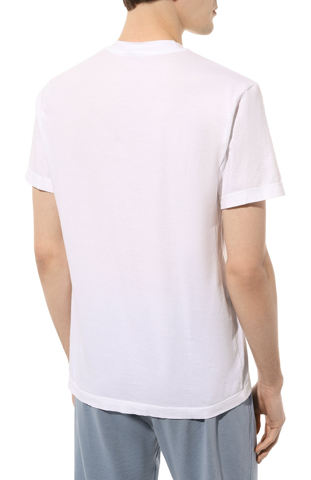 Хлопковая футболка JAMES PERSE, арт. MLJ3352/WHT, фото 4