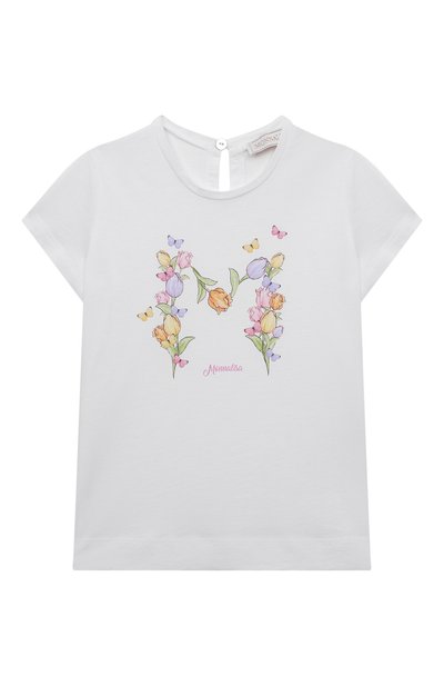 Хлопковая футболка MONNALISA, арт. 39A600., фото 1