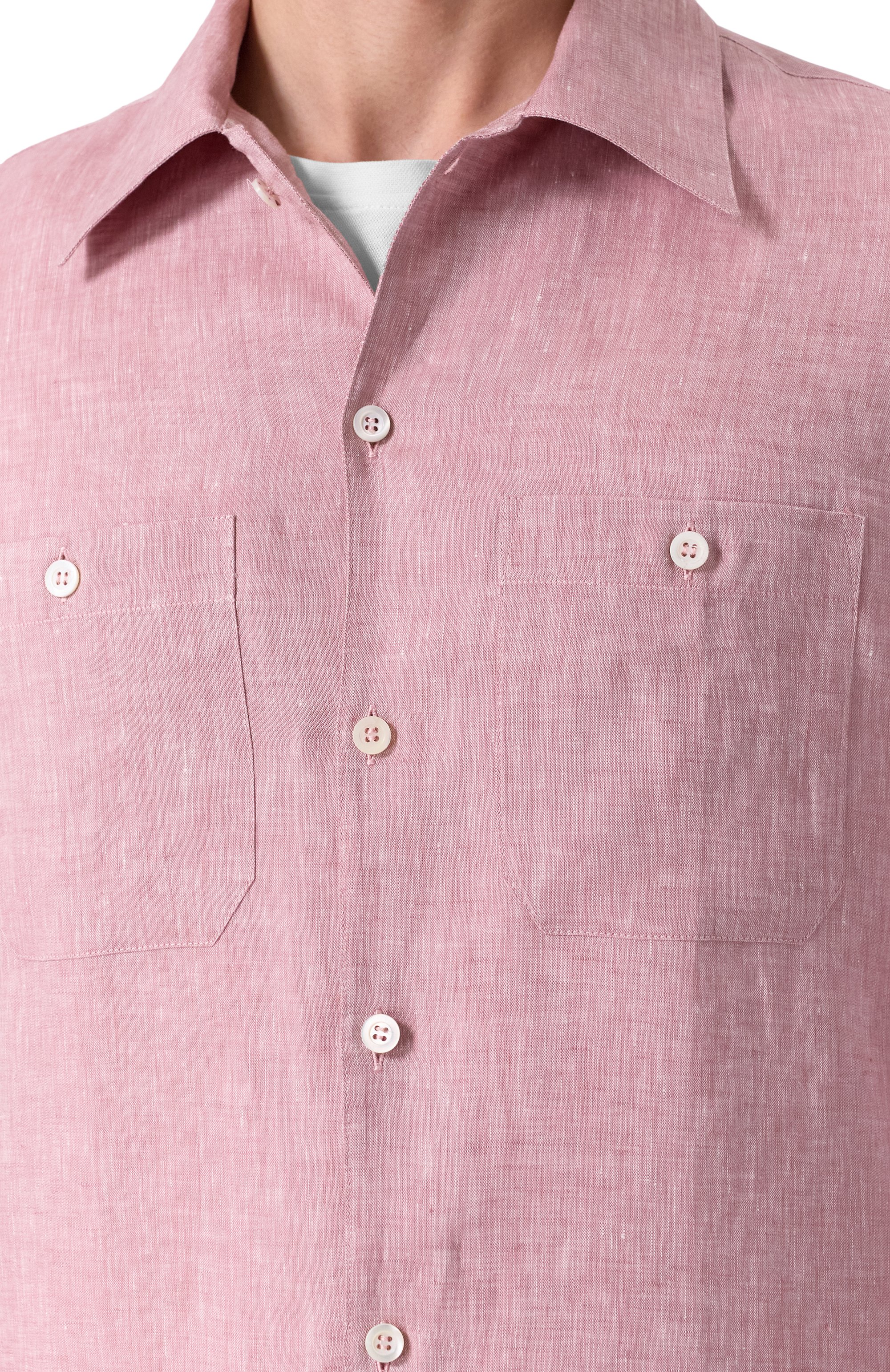 Льняная рубашка BRUNELLO CUCINELLI, арт. MM6840658, фото 5