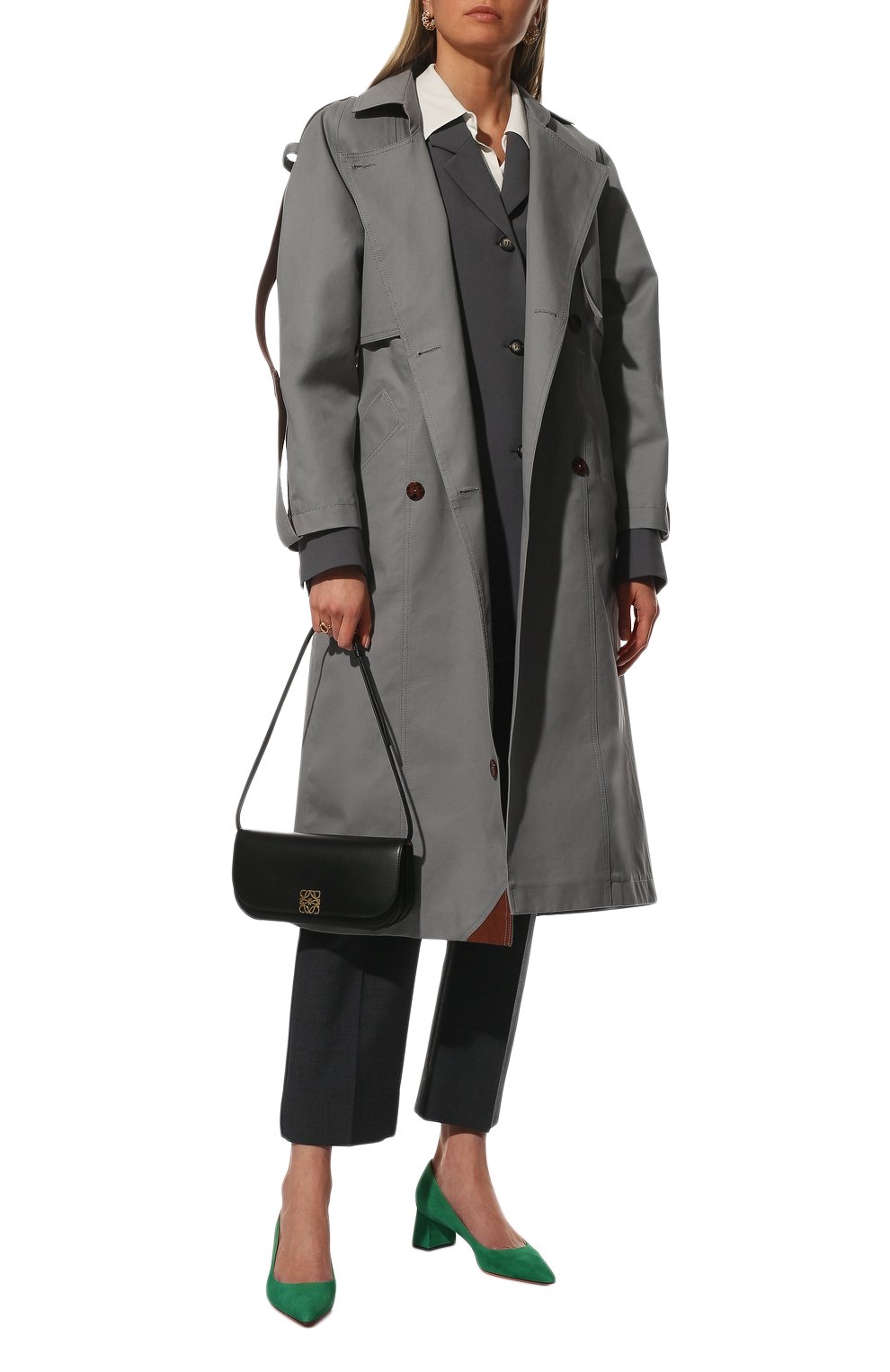 Замшевые туфли SANTONI, арт. WDBC70049HA2NMGDV42, фото 2