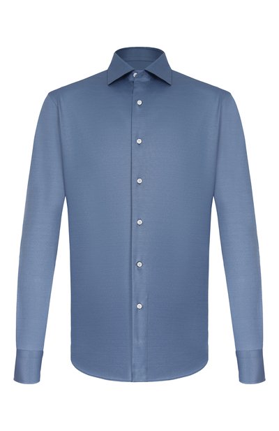 Мужская хлопковая сорочка MVST, арт. SLIM/GABRIELLE/R0UND/1628-JERSEY (INTERL0CK)