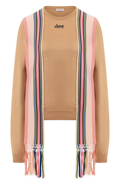 Женский шерстяной пуловер LOEWE, арт. D3199030SM