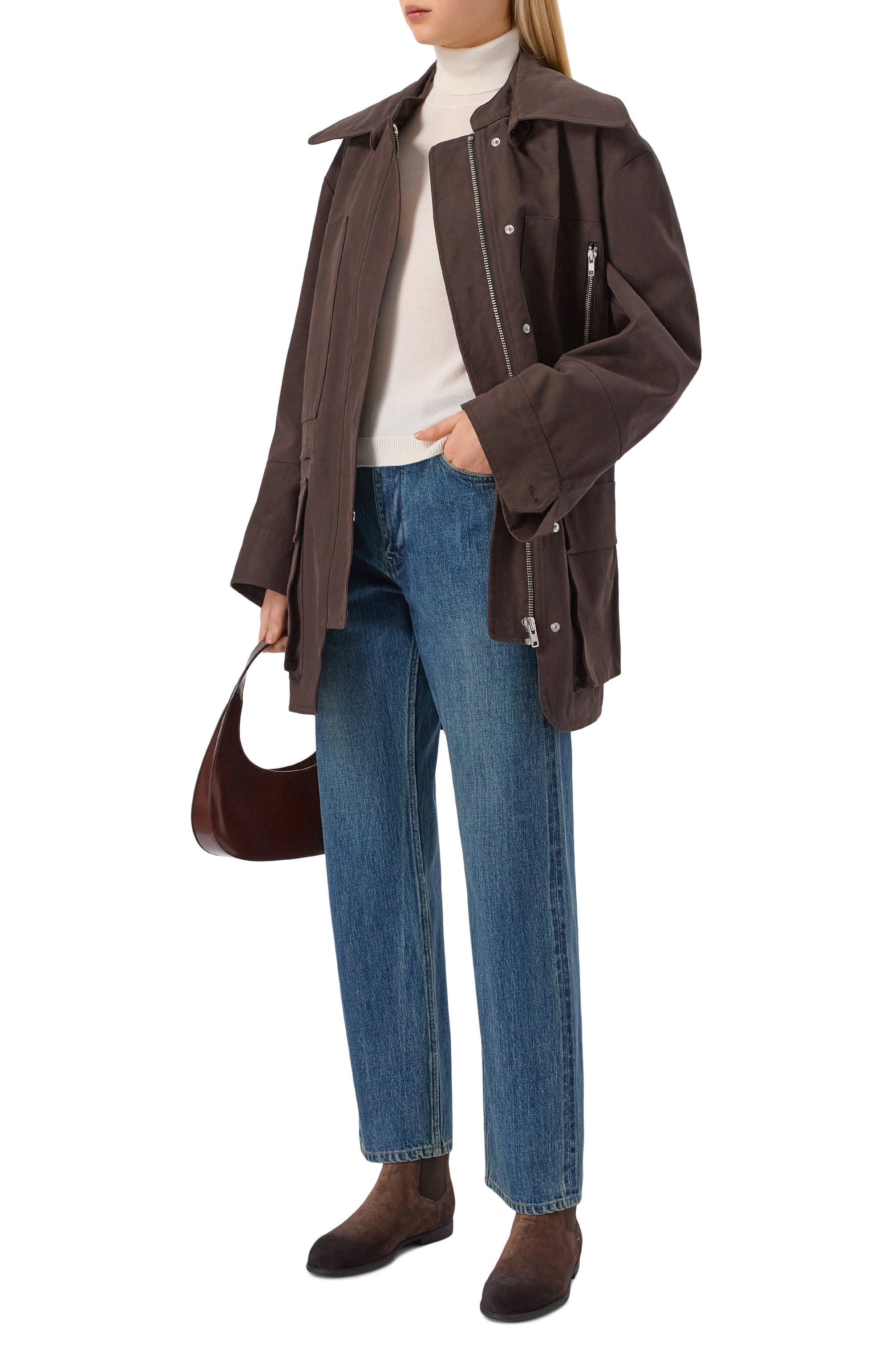 Замшевые челси SANTONI, арт. WTEG71866G0MNHLW, фото 3