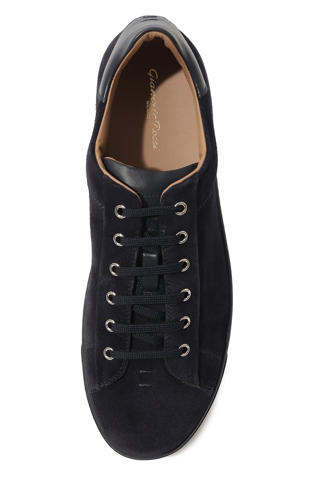 Замшевые кеды GIANVITO ROSSI, арт. S26340.M1DEN.SUEDENI, фото 6