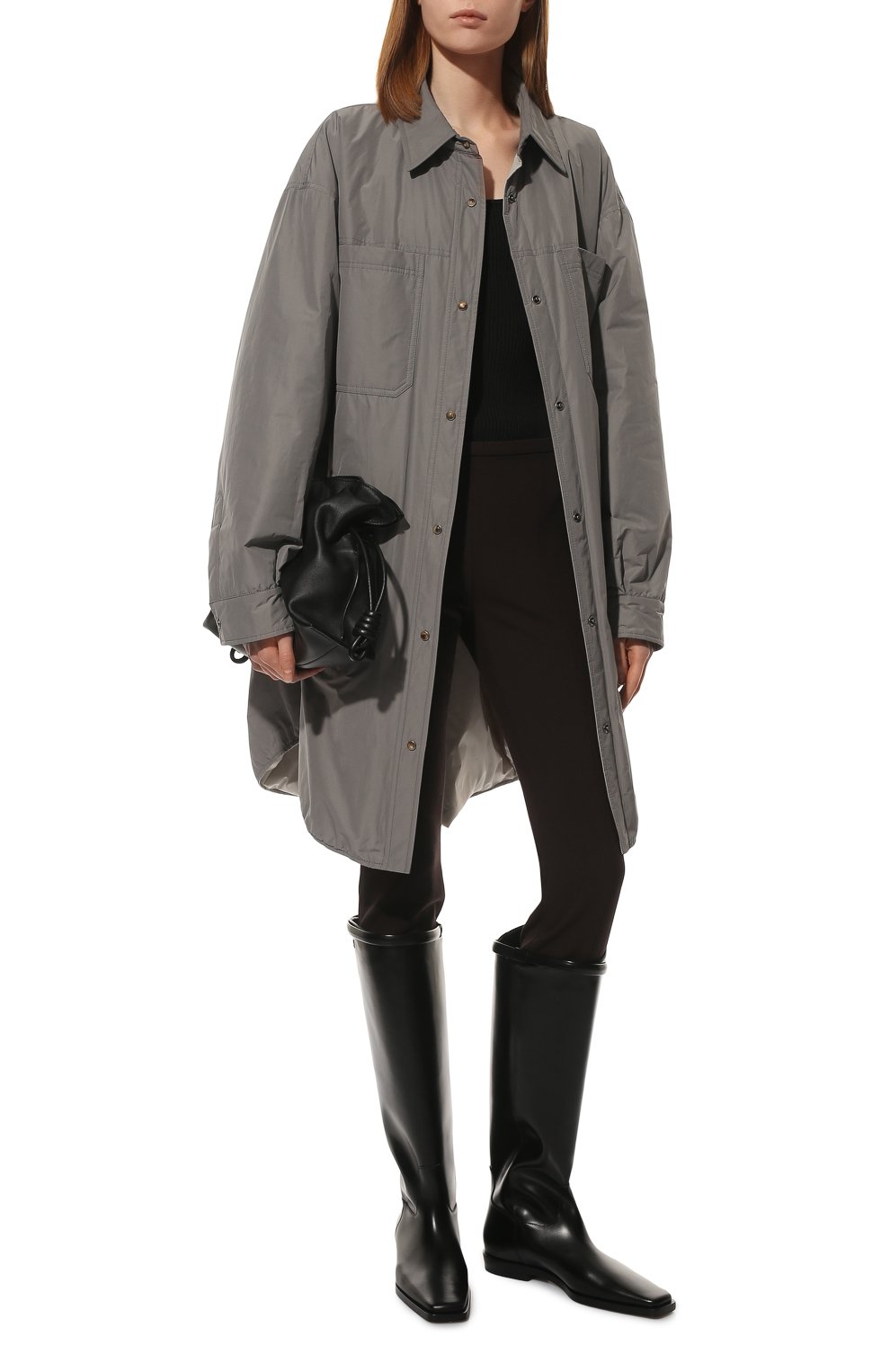 Утепленная куртка BRUNELLO CUCINELLI серого цвета по цене 385000 руб., арт. MB5749750, фото 2 Утепленная куртка BRUNELLO CUCINELLI, арт. MB5749750, фото 2