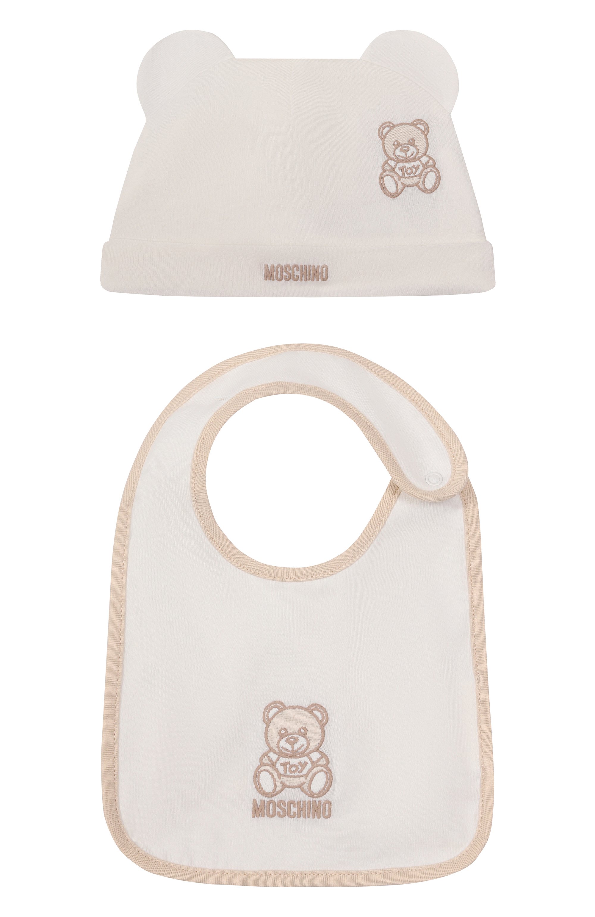 Комплект из шапки и нагрудника MOSCHINO, арт. MUY07M/LAA23, фото 1