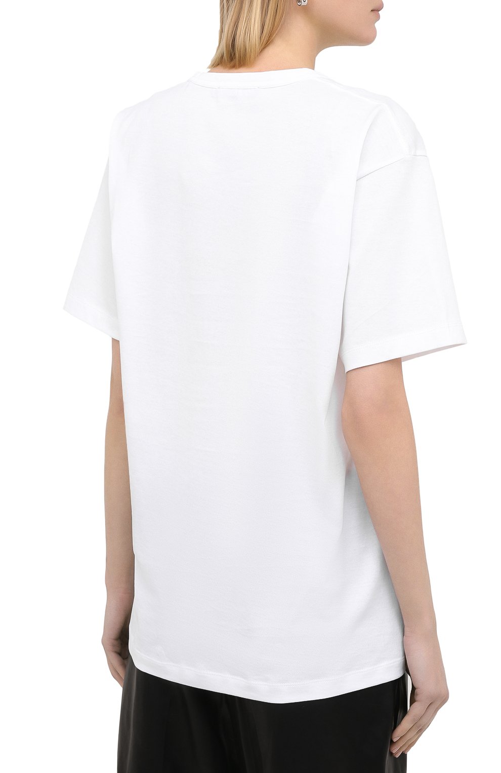 Хлопковая футболка ACNE STUDIOS, арт. 25E173/W, фото 4