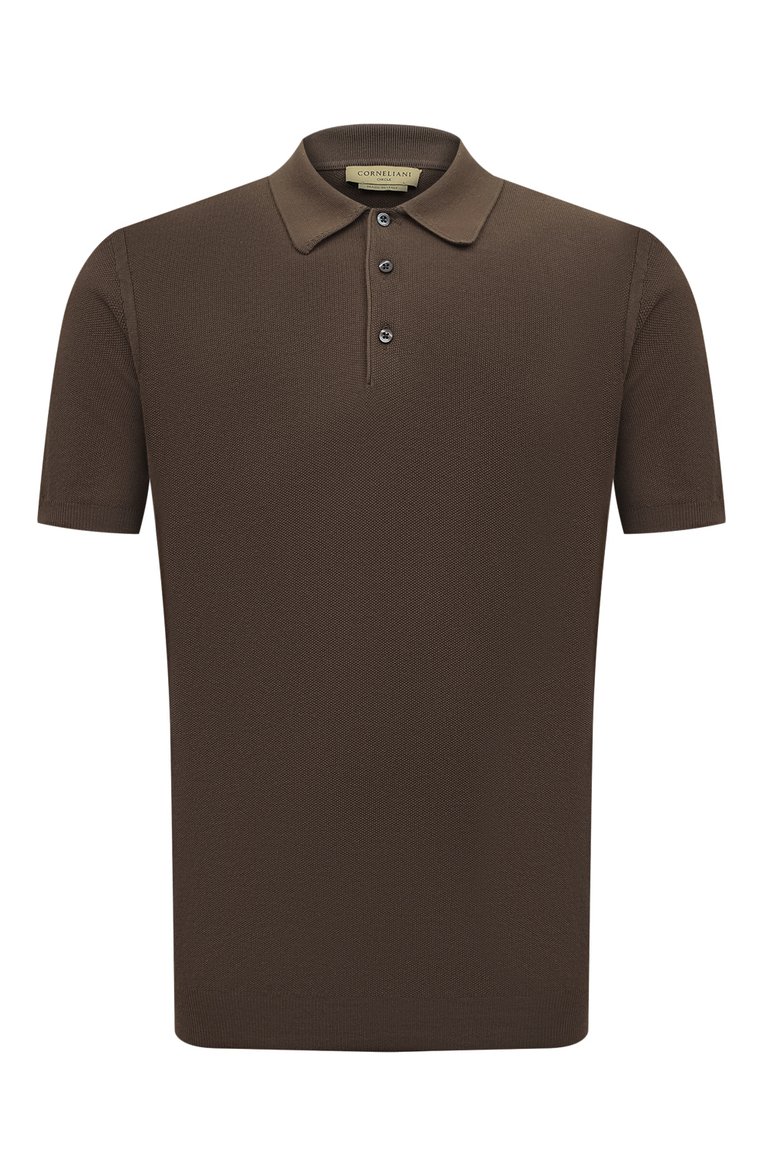 Хлопковое поло CORNELIANI, арт. 89M576-2125138/00, фото 1