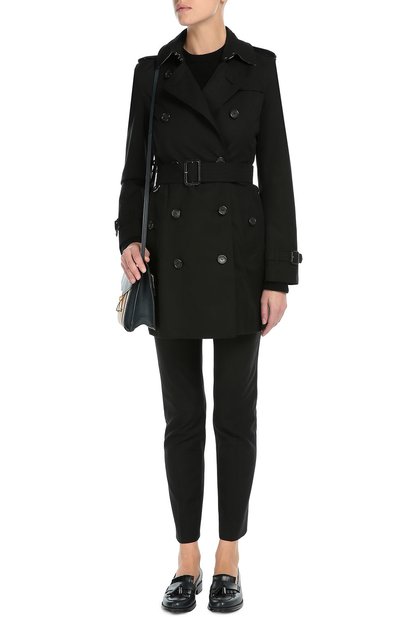 Хлопковый тренч kensington BURBERRY, арт. 3900459, фото 2