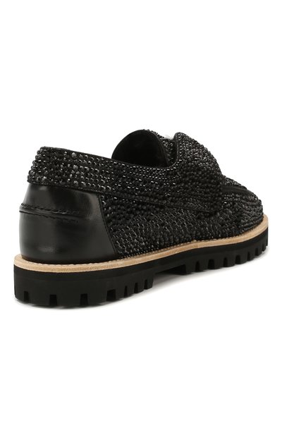 Кожаные лоферы LE SILLA, арт. 6138P020M1LLBUR, фото 4