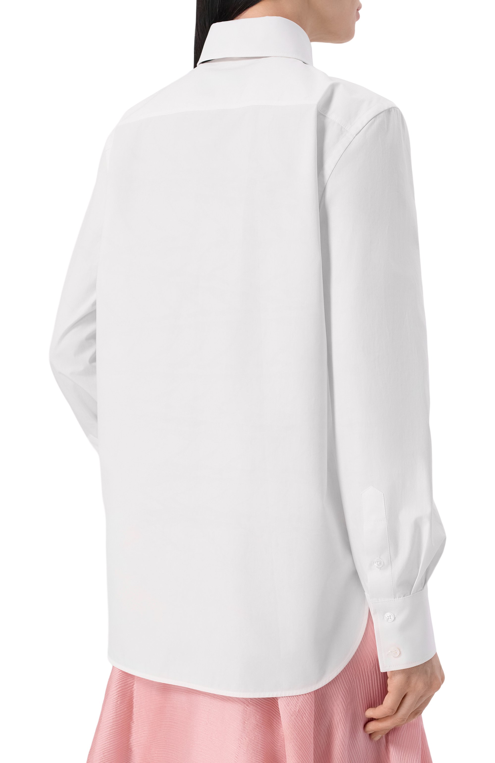 Хлопковая рубашка VALENTINO, арт. 8B3AB8B0/5A6, фото 4