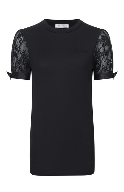 Женская хлопковый топ NINA RICCI, арт. 26PJT0014/C01115