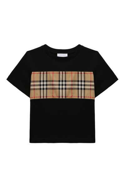 Хлопковая футболка BURBERRY, арт. 8064784