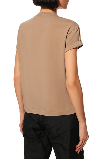 Хлопковая футболка BRUNELLO CUCINELLI, арт. M0T18BB300, фото 4