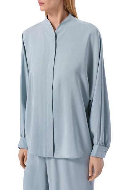 Шелковая блузка 12 STOREEZ, арт. 136070, фото 3