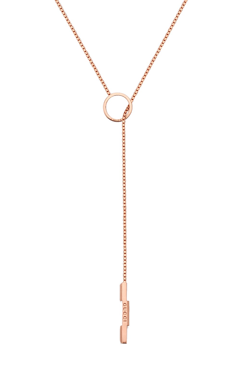 Колье GUCCI бесцветного цвета по цене 253500 руб., арт. YBB662110002, фото 2 Колье GUCCI, арт. YBB662110002, фото 2