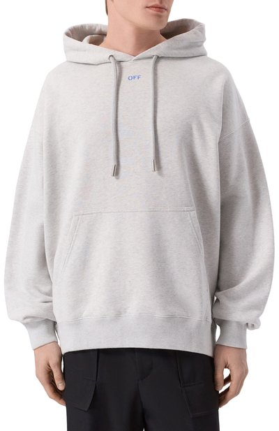 Хлопковое худи OFF-WHITE, арт. 0MBB085F25FLE00H, фото 3
