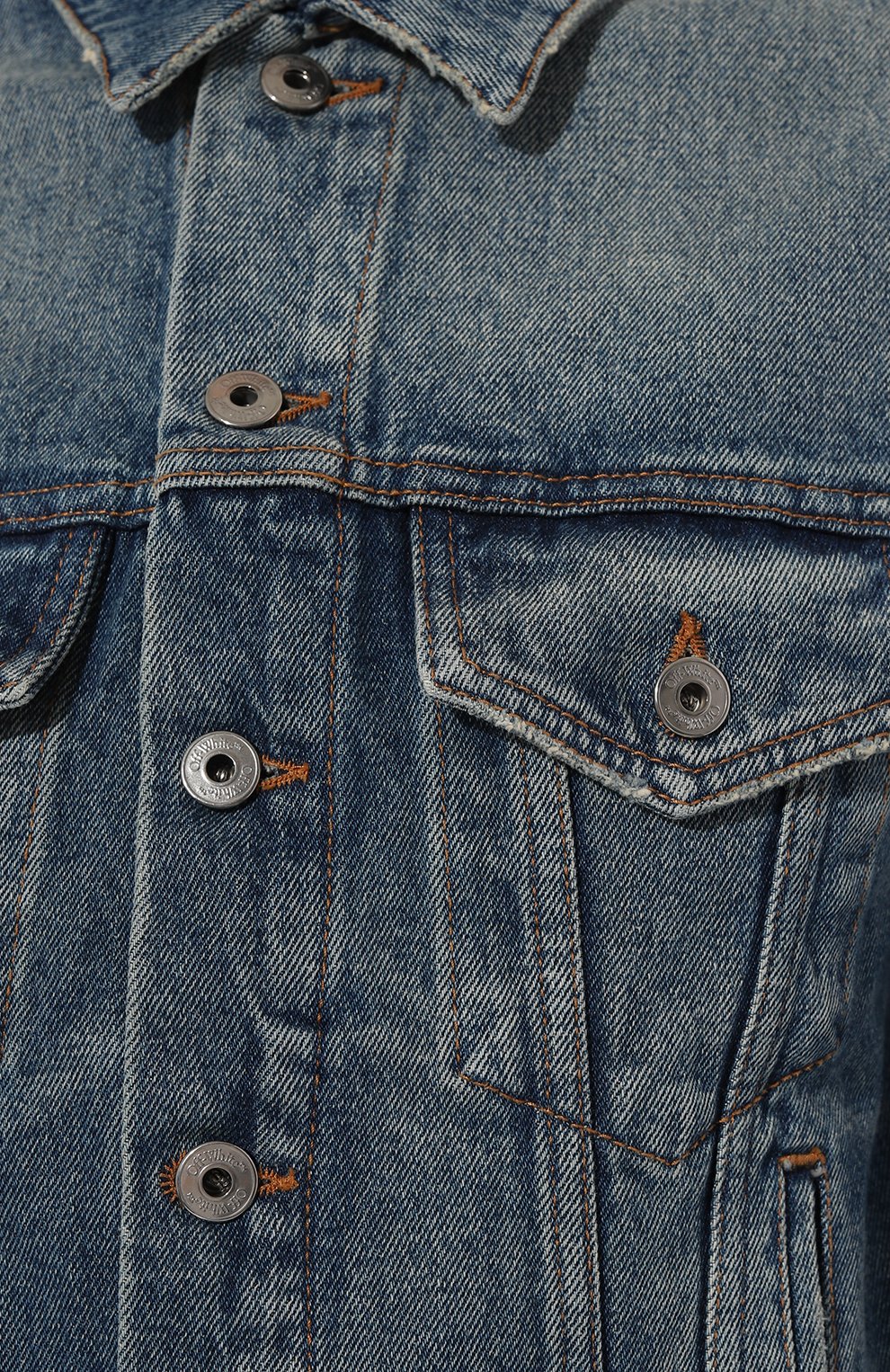 Джинсовая куртка OFF-WHITE, арт. 0WYE012C99DEN006, фото 5