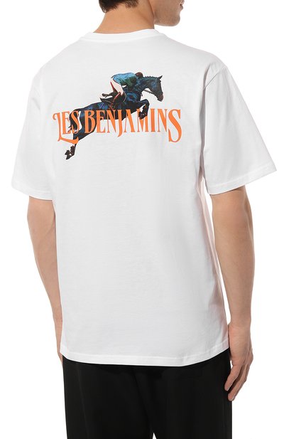 Хлопковая футболка LES BENJAMINS, арт. LB23SSH0EMUTS-018, фото 4