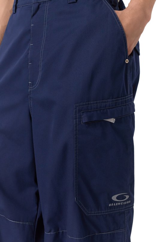 Брюки-карго Balenciaga 831383/TN043 Синий  831383/TN043 Фото 5