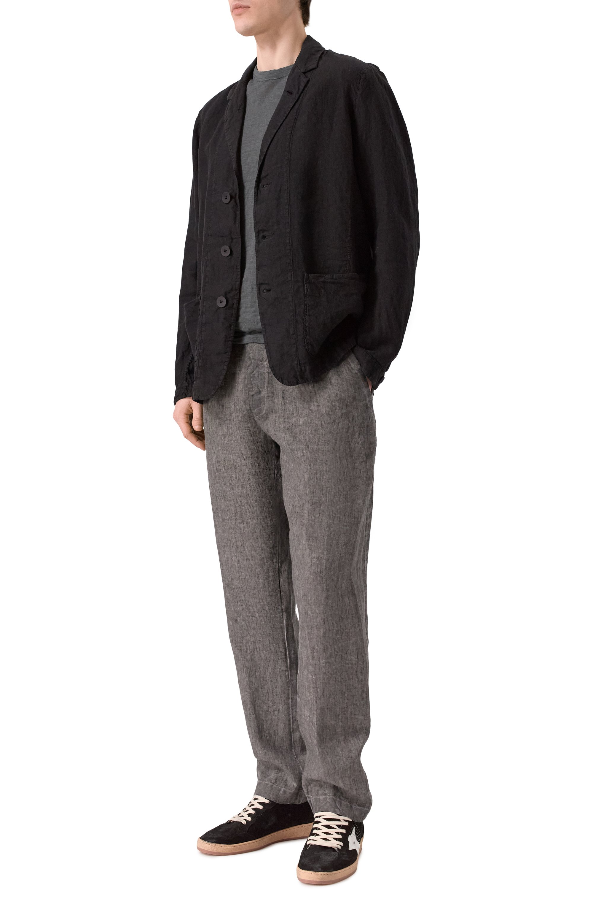 Льняные брюки TRANSIT, арт. CFUTRCH170E, фото 2