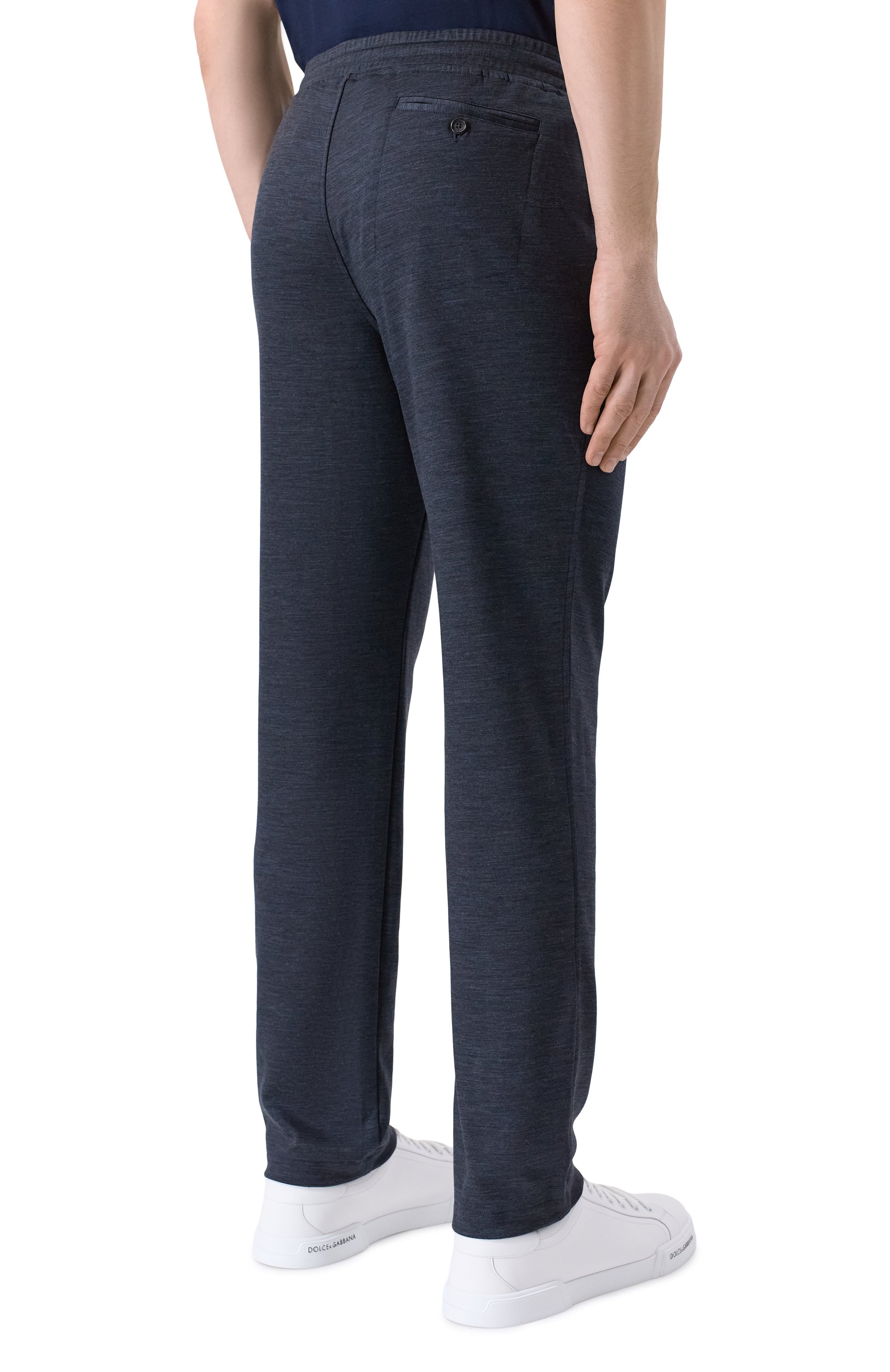 Шерстяные брюки MVST темно-синего цвета по цене 120000 руб., арт. 13M708.VP00.MUST., фото 4 Шерстяные брюки MVST, арт. 13M708.VP00.MUST., фото 4