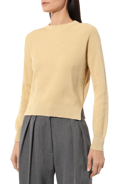 Хлопковый пуловер BRUNELLO CUCINELLI, арт. M1919B1299, фото 3