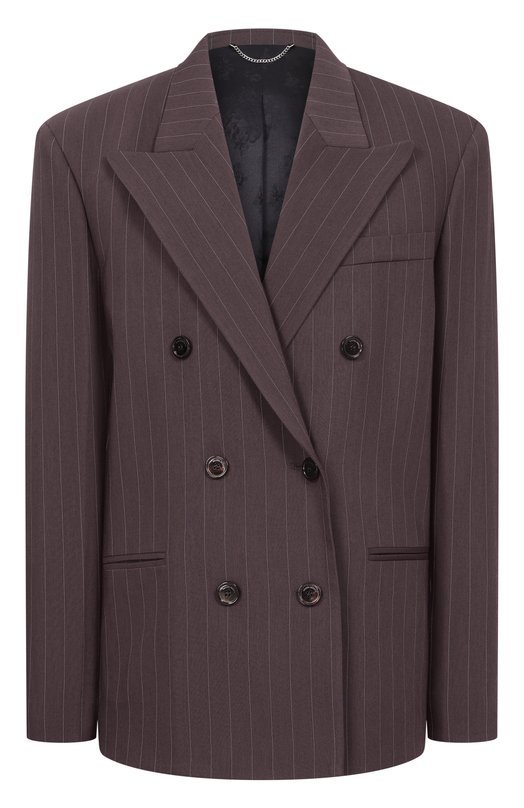 Шерстяной жакет Magda Butrym 107925 Коричневый 107925