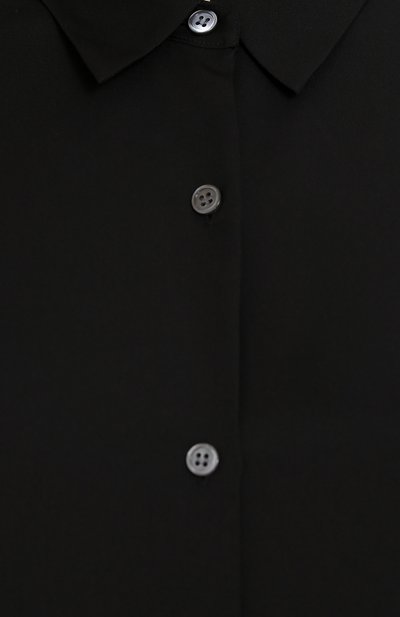 Приталенная шелковая блуза THEORY, арт. F0002514, фото 5