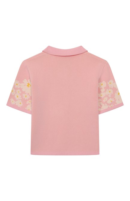 Хлопковое поло MSGM KIDS, арт. S5MSJGJP096