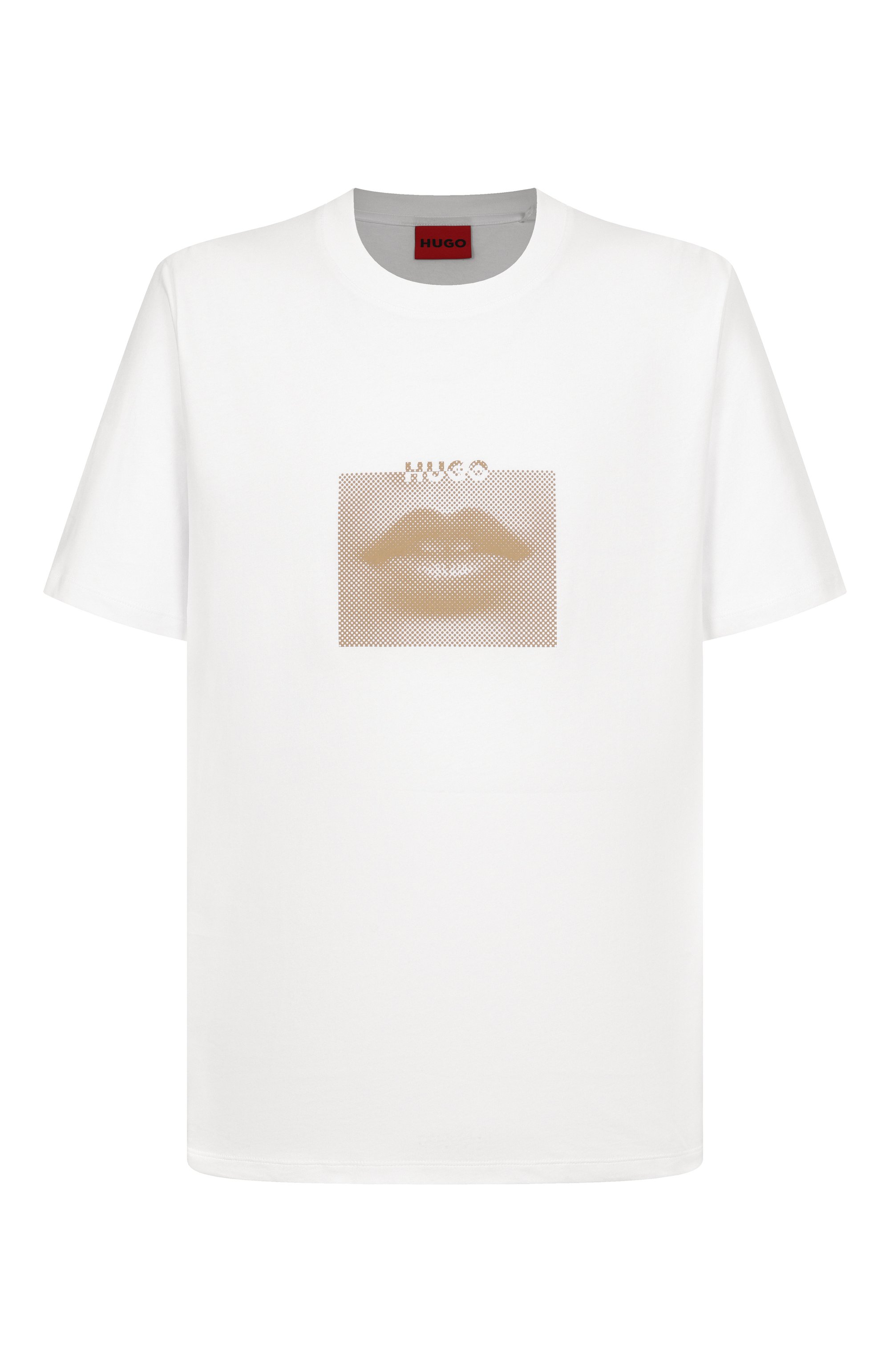 Хлопковая футболка HUGO, арт. 50544496, фото 1