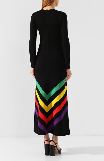 Платье из смеси шелка и хлопка GUCCI, арт. 574193/XKART, фото 4