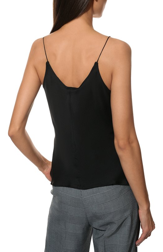 Шелковый топ Giorgio Armani 8CHCKZ18/TZ136 Чёрный  8CHCKZ18/TZ136 Фото 4