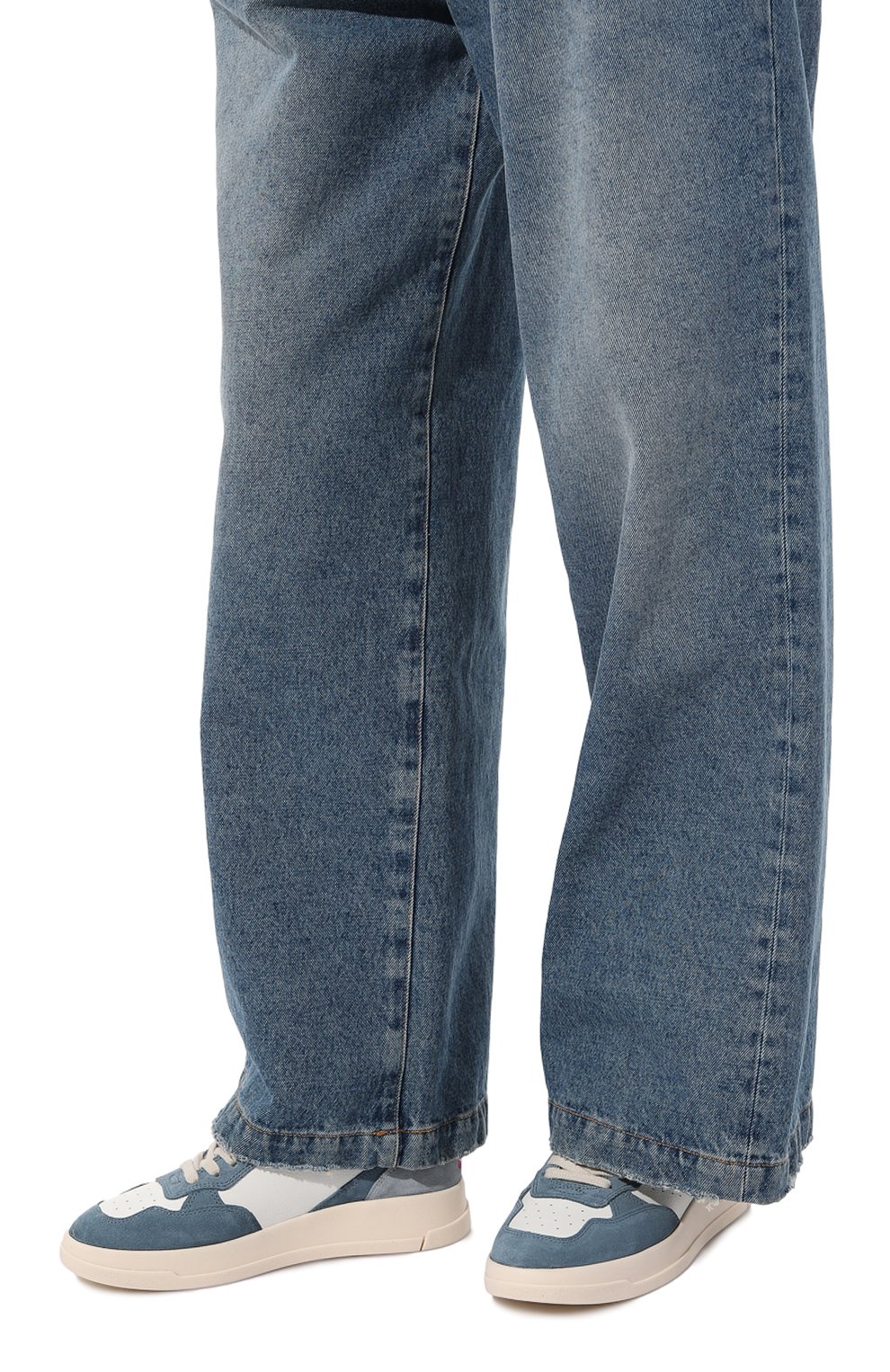 Кожаные кеды GHOUD, арт. E13ITWLW/LS16, фото 3