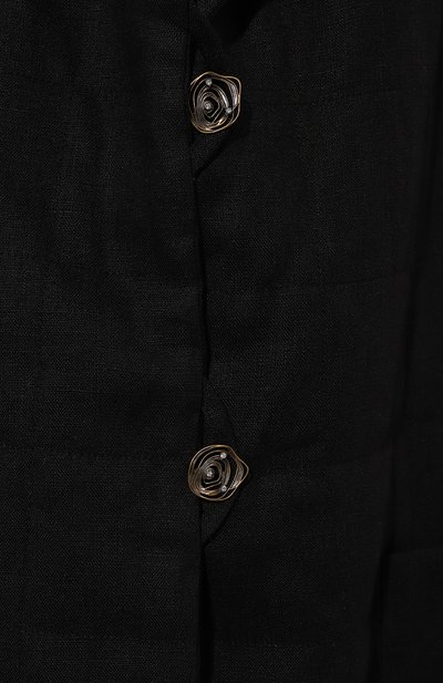 Жакет из хлопка и льна MIDGARD PARIS, арт. F1-JK1-BK, фото 5