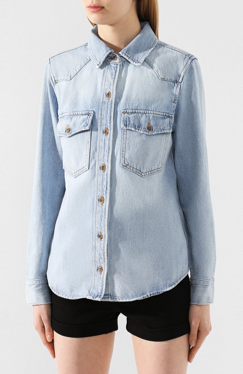 Джинсовая рубашка FRAME DENIM, арт. HDSH207, фото 3