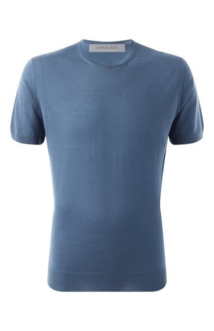 Мужской шерстяной джемпер CORNELIANI синего цвета по цене 0 руб., арт. 25M525-2525126 | Фото 1