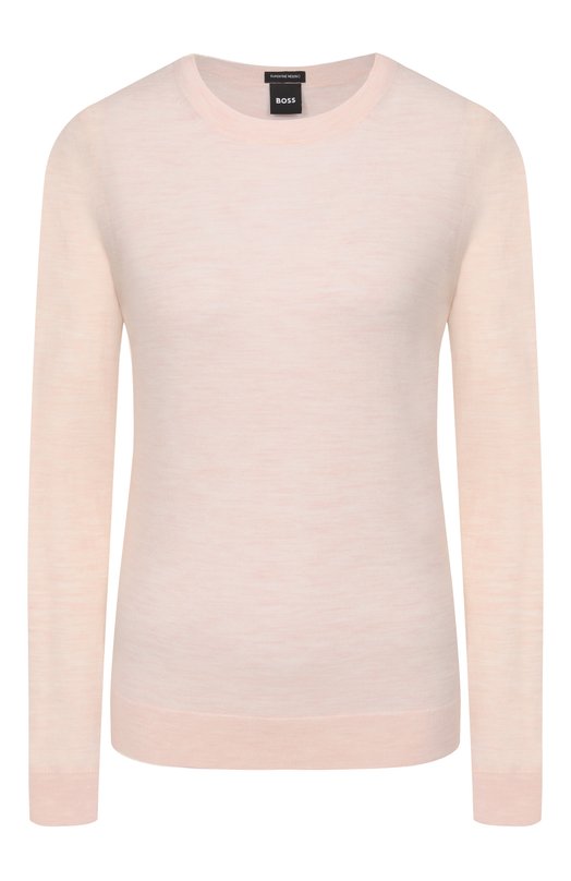 Шерстяной пуловер BOSS 50544987 Розовый 50544987